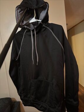 Danskin Black Hoodie with Gray Lining